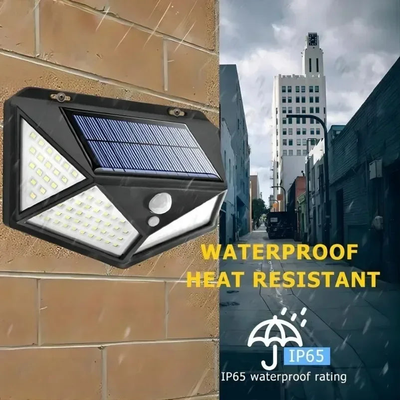 Multifunctional Solar Lamp – Waterproof Garden Light with Motion Sensor