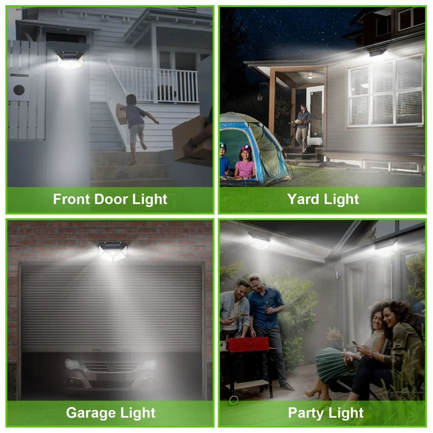 Multifunctional Solar Lamp – Waterproof Garden Light with Motion Sensor
